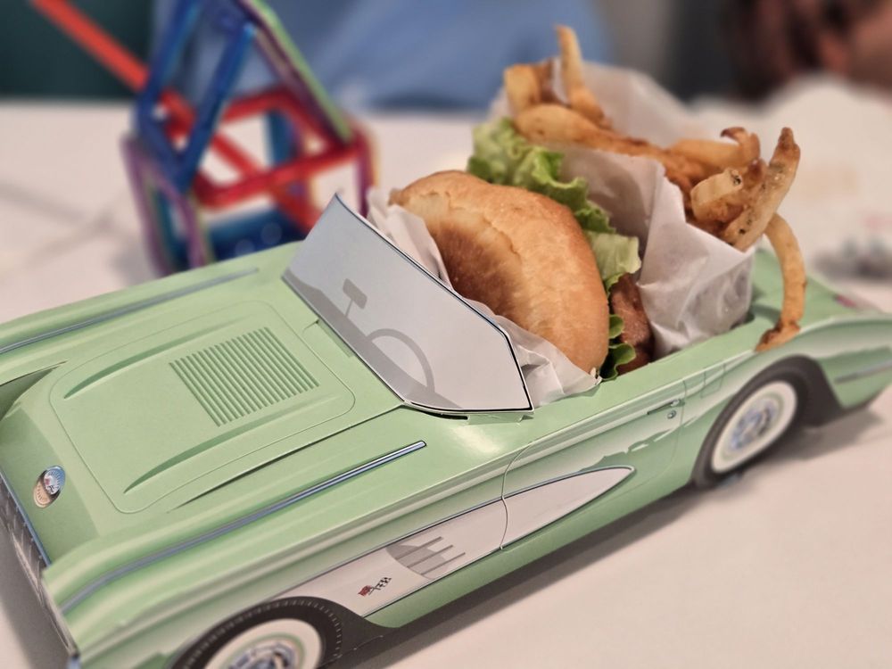 Food from The Burger Place