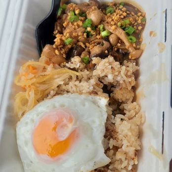 Kasama - Mushroom Adobo, rice and egg - Filipino Near Me - Chicago, Illinois Kasama - Mushroom Adobo, rice and egg - Filipino Near Me - Chicago, Illinois