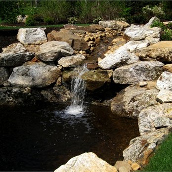 Tanbark Landscape Company - a pond with a waterfall - Landscape Architects or Designers Near Me - Swannanoa, North Carolina Tanbark Landscape Company - a pond with a waterfall - Landscape Architects or Designers Near Me - Swannanoa, North Carolina