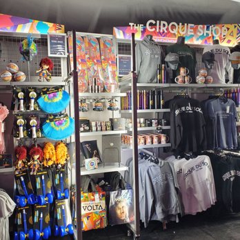 Cirque Du Soleil - Volta - Colorful merchandise products that reflects the show. - Performing Arts Near Me - Los Angeles, California