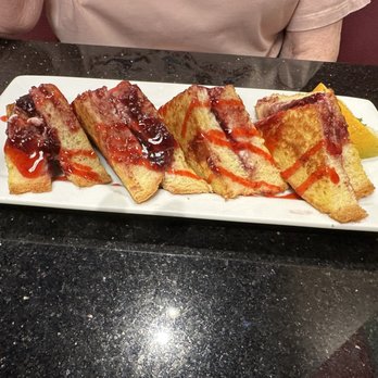 Keke's Breakfast Cafe - raspberry stuffed french toast - Breakfast & Brunch Near Me - Lakeland, Florida