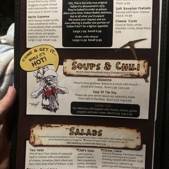 Wausau Mine - Menu - Pizza Near Me - Wausau, Wisconsin