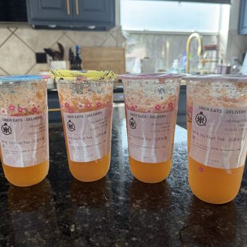 Yomie's Rice x Yogurt - NT4. Icy Fruit Tea - - Ice Cream & Frozen Yogurt Near Me - Fulshear, Texas