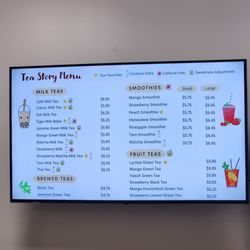 Tea Story - Menu 1 (2/2/23).