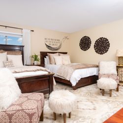 Villa Kali Ma - Residential Treatment Center for Women - Client Bedroom with 2 queen beds at Villa Kali Ma - Residential Treatment Center for Women located in San Diego California