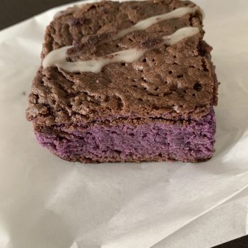 Cloverleaf Coffee & Bakery - Ube Bar. Delicious! - Desserts Near Me - Temple City, California