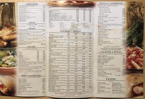 Menu photo 2 Mario's Pizzeria Seaford, NY Menu photo 2 Mario's Pizzeria Seaford, NY