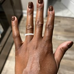 Sole Purpose By Mae - Chocolate brown mani just in time for fall!