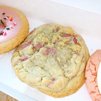 Crumbl - Brea - Ruby chocolate chip IG: @ada.foodie - Bakeries Near Me - Brea, California Crumbl - Brea - Ruby chocolate chip IG: @ada.foodie - Bakeries Near Me - Brea, California