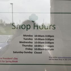Girl Scout Shop - Spring 2024 hours
