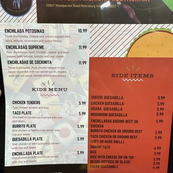 La Loteria - Menu - Mexican Near Me - Petersburg, Virginia La Loteria - Menu - Mexican Near Me - Petersburg, Virginia
