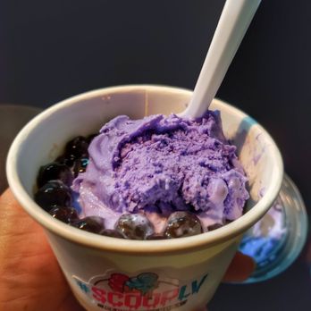 Scoop LV - ube ice cream with boba. - Bubble Tea Near Me - Las Vegas, Nevada