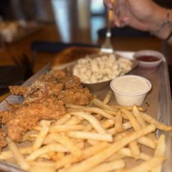 Smoky Rose - Chicken Fried Brisket with House Mac