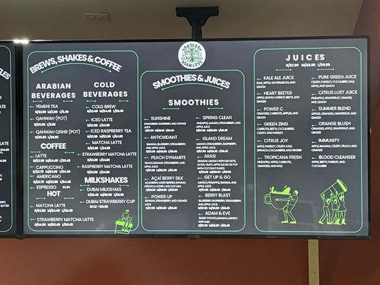 Menu photo 3 Adam and Eve Cafe Birmingham, AL