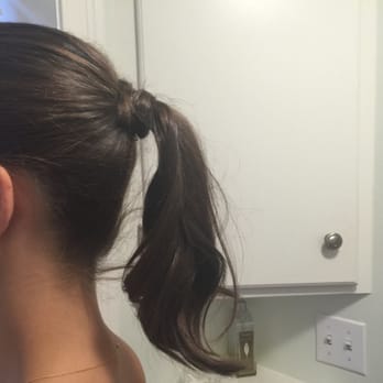 Drybar - Back Bay - 20 minutes after my appointment for a "clean, wavy pony tail" - Blow Dry/Out Services Near Me - Boston, Massachusetts Drybar - Back Bay - 20 minutes after my appointment for a "clean, wavy pony tail" - Blow Dry/Out Services Near Me - Boston, Massachusetts
