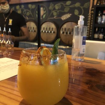 The 649 - Mangonada slushy cocktail - Beer Bar Near Me - Beaverton, Oregon The 649 - Mangonada slushy cocktail - Beer Bar Near Me - Beaverton, Oregon