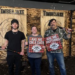 Timberjaxe Axe Throwing Lounge - Parent & Son Date