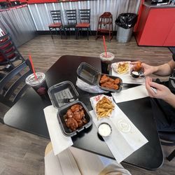 ATL Wings - Boneless wings and ATL fries!