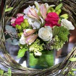 Artistic Flowers - A beautiful square arrangement