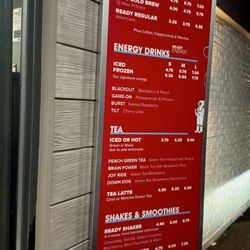 Ready Coffee - Menu