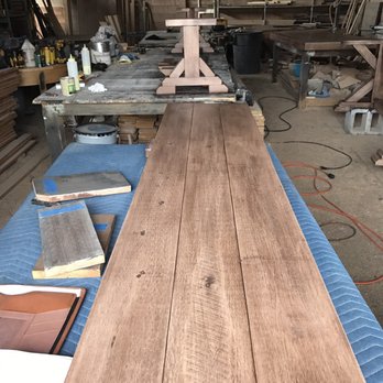 Rojo Rustic Woodworks - One of the stains they were working on when I arrived. - Carpenters Near Me Rojo Rustic Woodworks - One of the stains they were working on when I arrived. - Carpenters Near Me