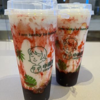 Lucky Tea - Lucky Strawberry Iced Milky - Coffee & Tea Near Me - Santa Clara, California Lucky Tea - Lucky Strawberry Iced Milky - Coffee & Tea Near Me - Santa Clara, California