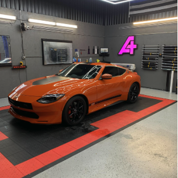 A Plus Car Stereo & Window Tint - 2024 Nissan 400Z shining like it just rolled off the showroom floor! - Car Stereo Installation Near Me - Tomball, Texas