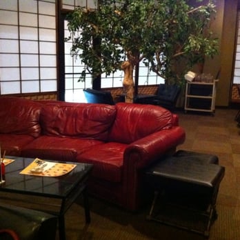 Mikata - a living room with red leather furniture - Japanese Near Me - Auburn, Alabama Mikata - a living room with red leather furniture - Japanese Near Me - Auburn, Alabama