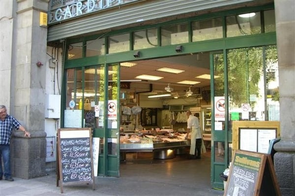The Cardiff Market by null
