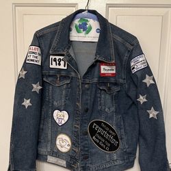 Fresh Cleaners - Front of the jacket! All patches sewn on by Fresh Cleaners!