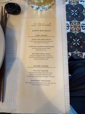 Menu photo 1 Le Colonial Lake Forest Lake Forest, IL Menu photo 1 Le Colonial Lake Forest Lake Forest, IL