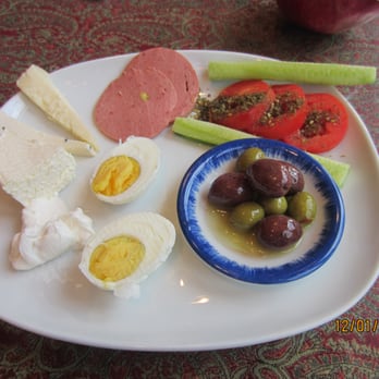 Cafe Turko - This plus bread plus tea = all day breakfast! - Halal Near Me - Seattle, Washington
