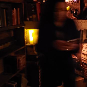 The Blind Rabbit - The book shelf that is the door out - Cocktail Bars Near Me - Anaheim, California