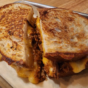 Khokha - Grilled cheese sandwich with pulled beef - Halal Near Me - Piscataway, New Jersey