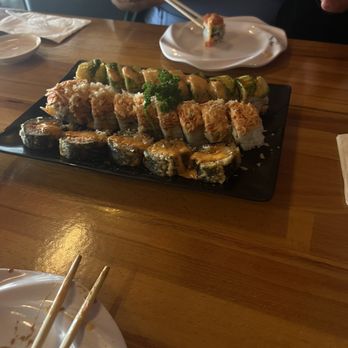 Ginza - Ginza roll Mexicain roll Double krunchy roll Double spicy roll Avcodo roll Spicy tuna roll Spicy salmon roll Dynamite roll - Japanese Near Me - Fort Myers, Florida Ginza - Ginza roll Mexicain roll Double krunchy roll Double spicy roll Avcodo roll Spicy tuna roll Spicy salmon roll Dynamite roll - Japanese Near Me - Fort Myers, Florida