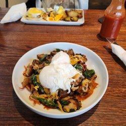 Cultivate Cafe - Pork belly hash and pork belly benny