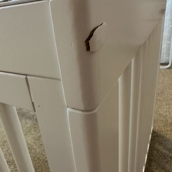 Tetris Express Movers - Screw went through crib and broke outside - Movers Near Me - Savannah, Georgia Tetris Express Movers - Screw went through crib and broke outside - Movers Near Me - Savannah, Georgia