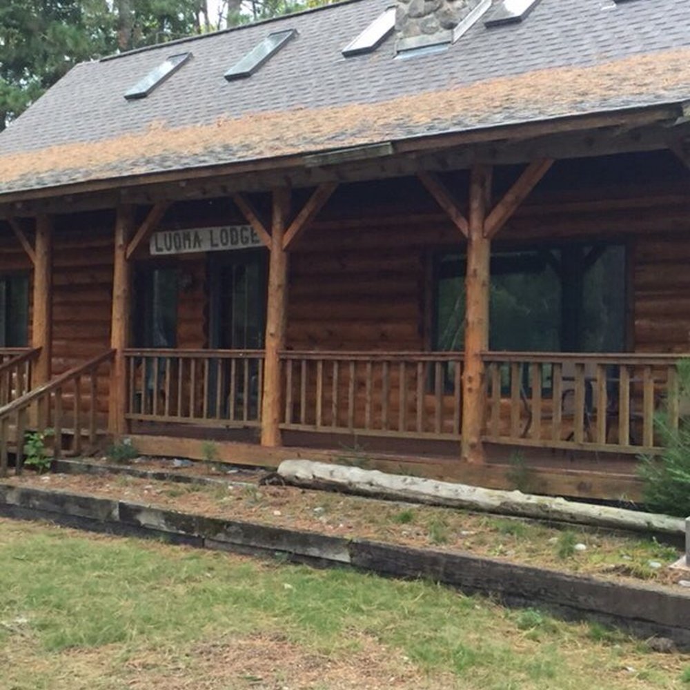 Luoma Lodge - Outside of the Cabin - Hotels Near Me - Herbster, Wisconsin