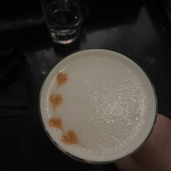 Bottle & Barlow - This is a whiskey sour with egg white. However Elise and team will ask if you would like egg white included. - Barbers Near Me - Sacramento, California Bottle & Barlow - This is a whiskey sour with egg white. However Elise and team will ask if you would like egg white included. - Barbers Near Me - Sacramento, California