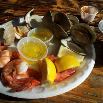 Neptune's Net - Half a pound of shrimp... Whole pound of clams... One man in heaven. - Seafood Near Me - Malibu, California Neptune's Net - Half a pound of shrimp... Whole pound of clams... One man in heaven. - Seafood Near Me - Malibu, California