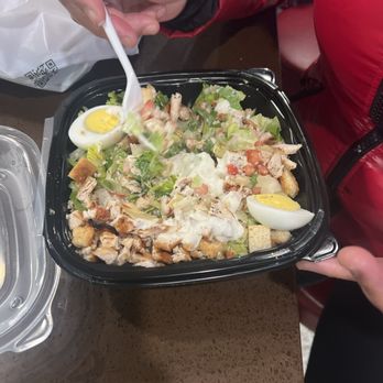 New Holiday Diner - Grill Chicken salad with boiled eggs - Diners Near Me - Danbury, Connecticut New Holiday Diner - Grill Chicken salad with boiled eggs - Diners Near Me - Danbury, Connecticut