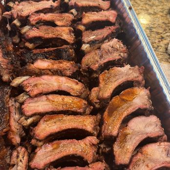 KJ’s Bbq - a tray of ribs - Caterers Near Me - Grand Prairie, Texas
