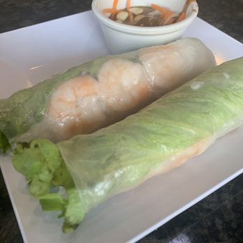 Pot Au Pho - Close up of beautiful spring roll. - Vietnamese Near Me - Mobile, Alabama Pot Au Pho - Close up of beautiful spring roll. - Vietnamese Near Me - Mobile, Alabama