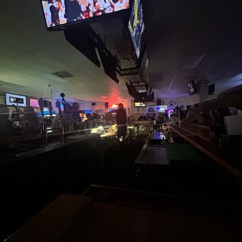 The Tavern  -  large television screen in the middle of a bar - Bars Near Me - West Fenwick, Delaware