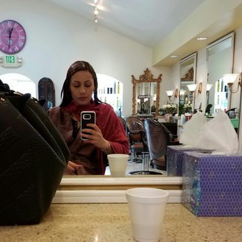 Tocco Beauty Salon - Step 1 of my Japanese straightening touch up - Hair Salons Near Me - Lomita, California Tocco Beauty Salon - Step 1 of my Japanese straightening touch up - Hair Salons Near Me - Lomita, California