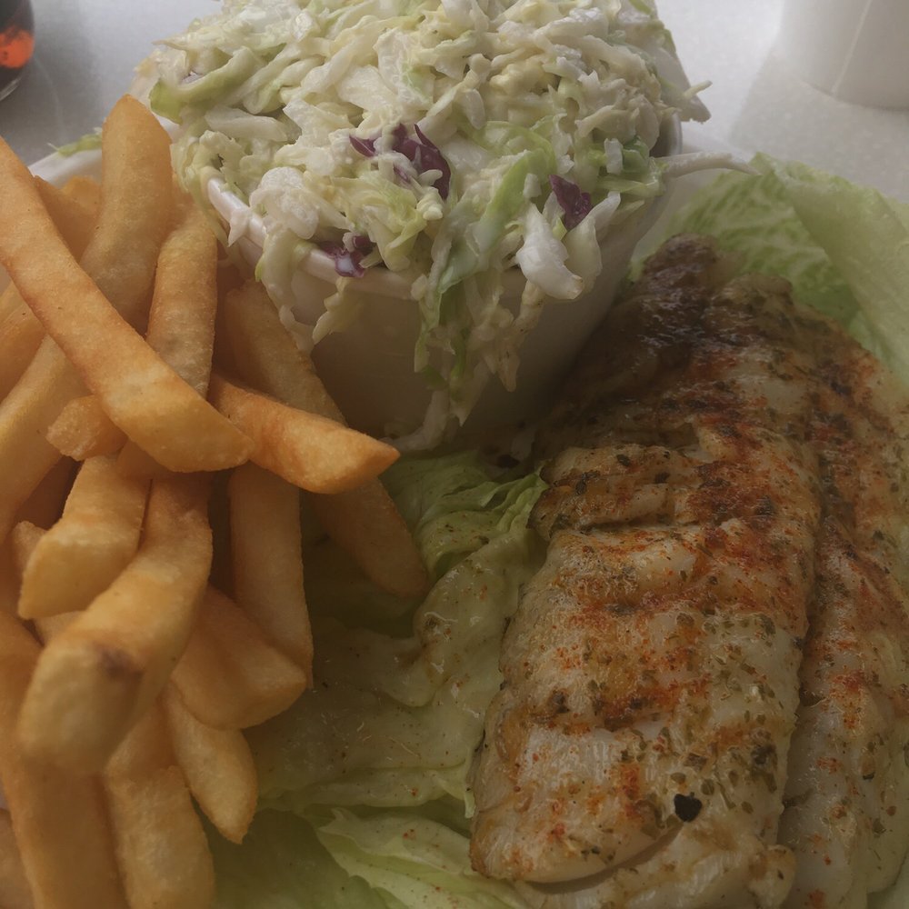 Harbor Fish & Chips - Grilled fish plate! - Fish & Chips Near Me - Oceanside, California
