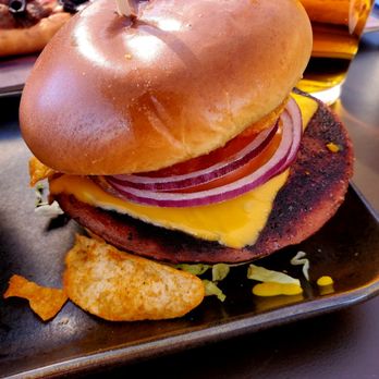 Riley’s on Sutter - Southern Fried Bologna Burger - Salad Near Me - Folsom, California