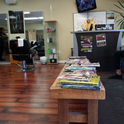 Signature Shears - Waiting area.