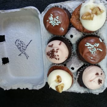 Bird Bakery - 6 mini cupcakes for $11. - Desserts Near Me - San Antonio, Texas