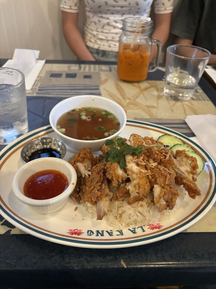 Food from La Kang Chicken Rice